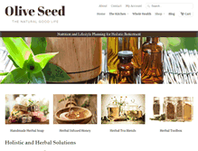 Tablet Screenshot of olive-seed.com